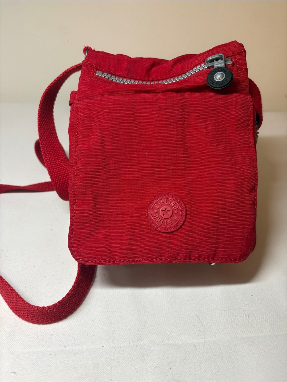 Kipling Small Red Crossbody Adjustable Strap